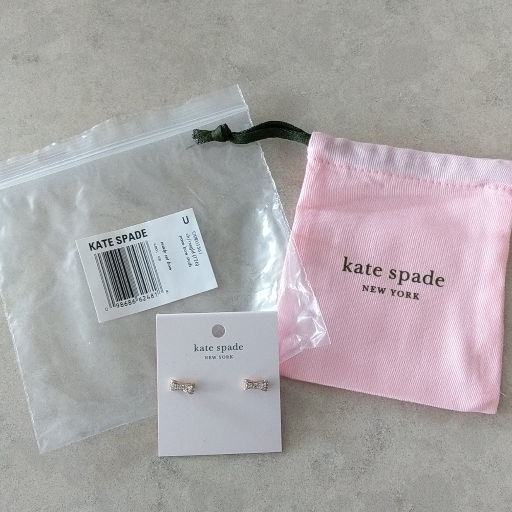 Kate Spade ready set bow earrings